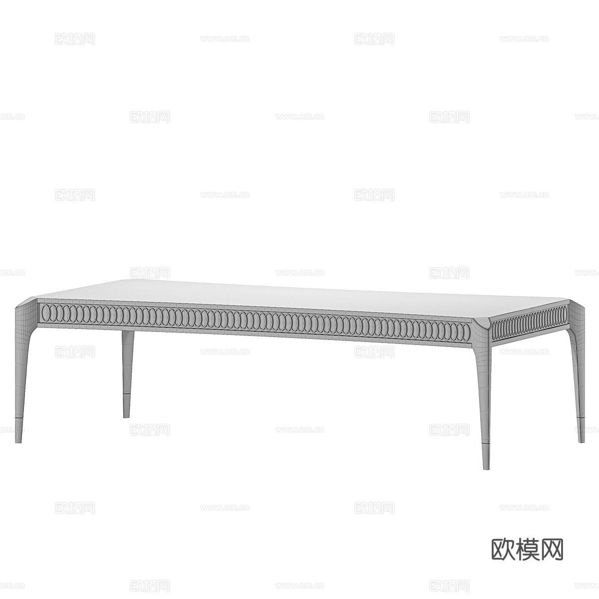 新古典 Caracole 茶几3d模型