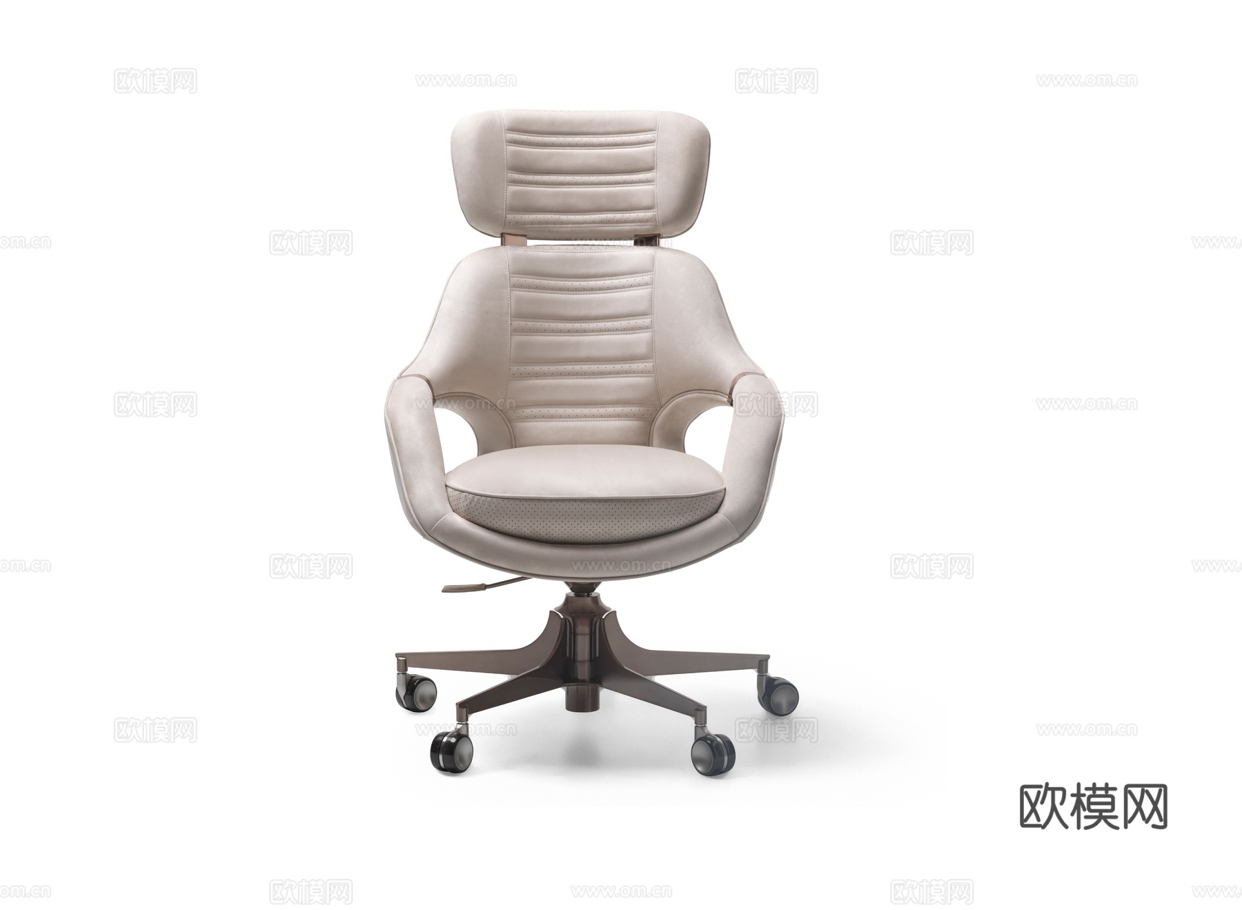 Visionnaire 意式办公椅3d模型下载（渲染图1）