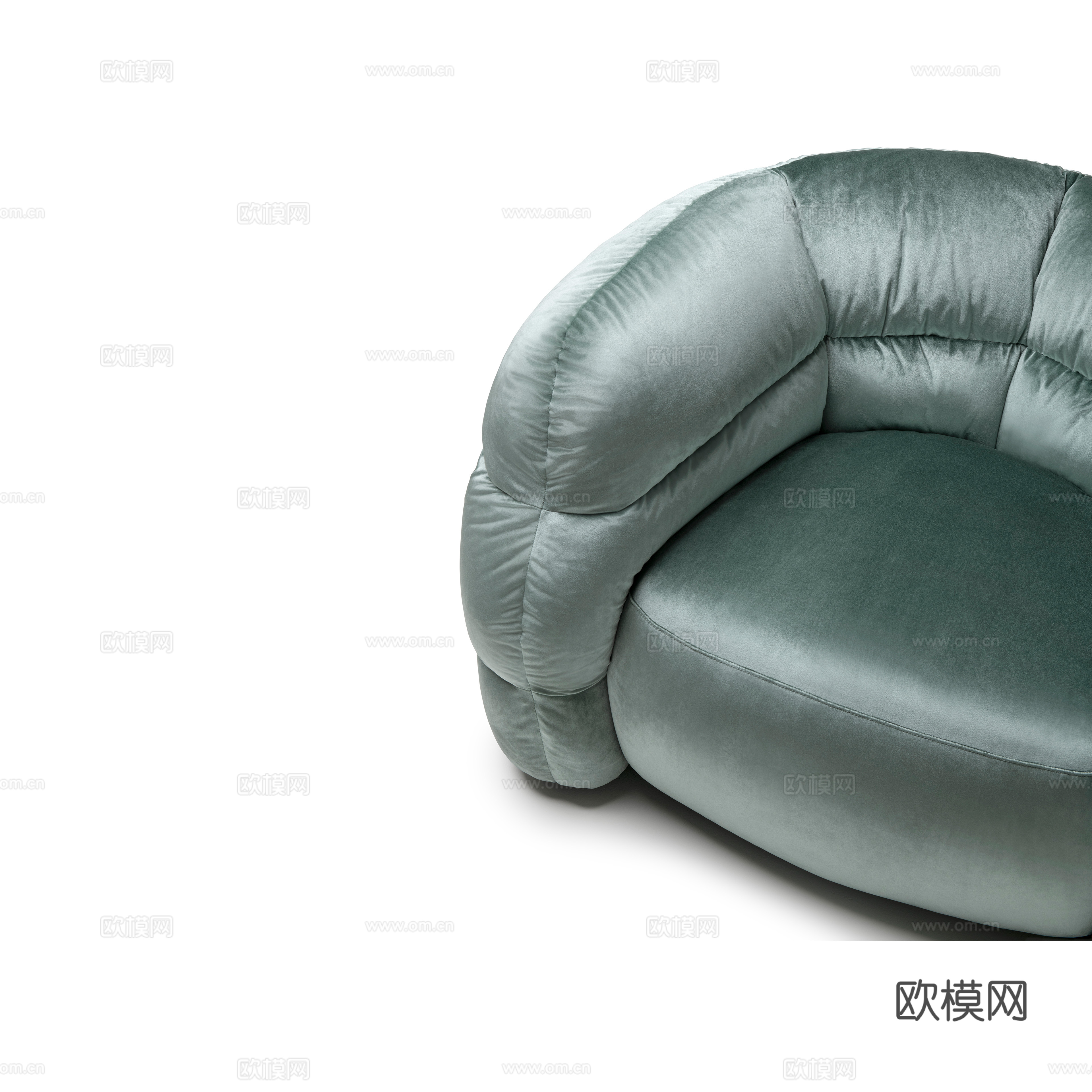 Visionnaire 意式单人沙发3d模型下载（渲染图3）