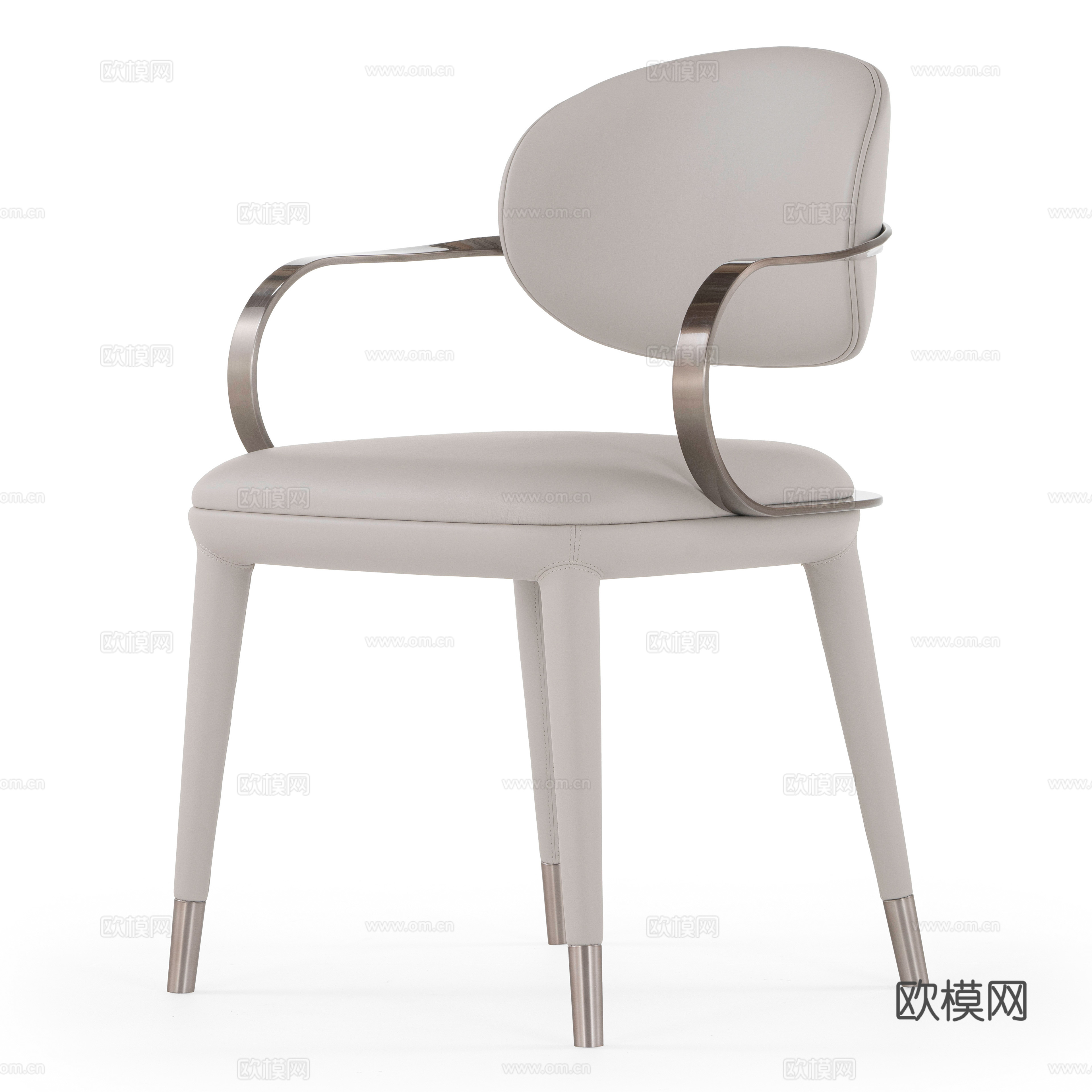 Visionnaire 意式餐椅3d模型下载（渲染图3）