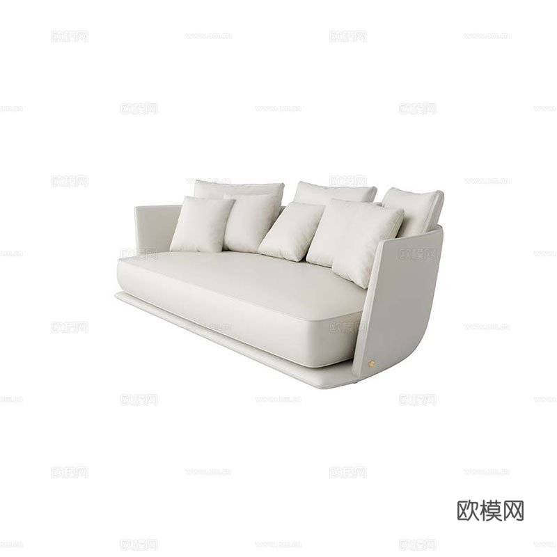 VERSACEA 双人沙发3d模型下载（渲染图1）