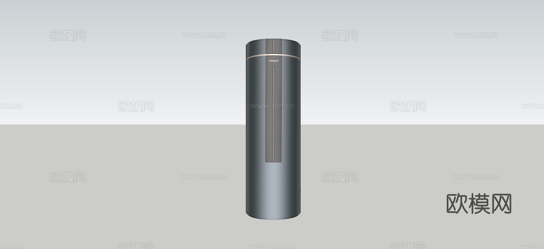 空气能热水器su模型