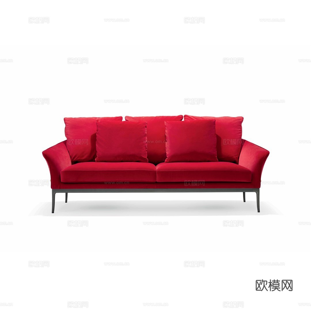 VERSACEA 双人沙发3d模型下载（渲染图1）