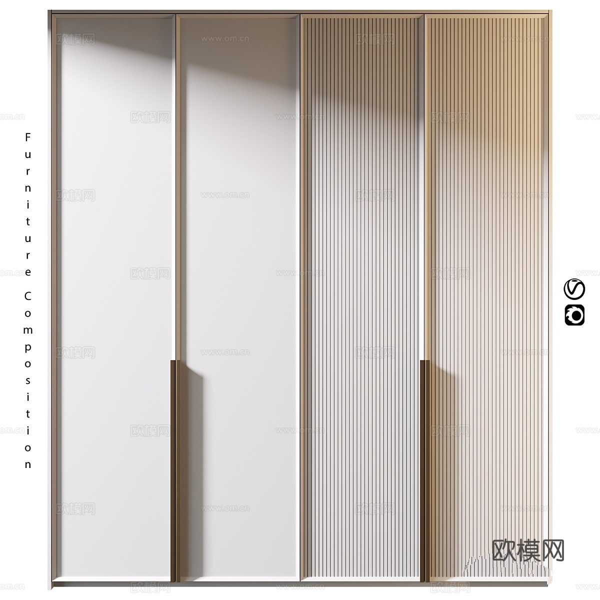 家具组合 5683d模型