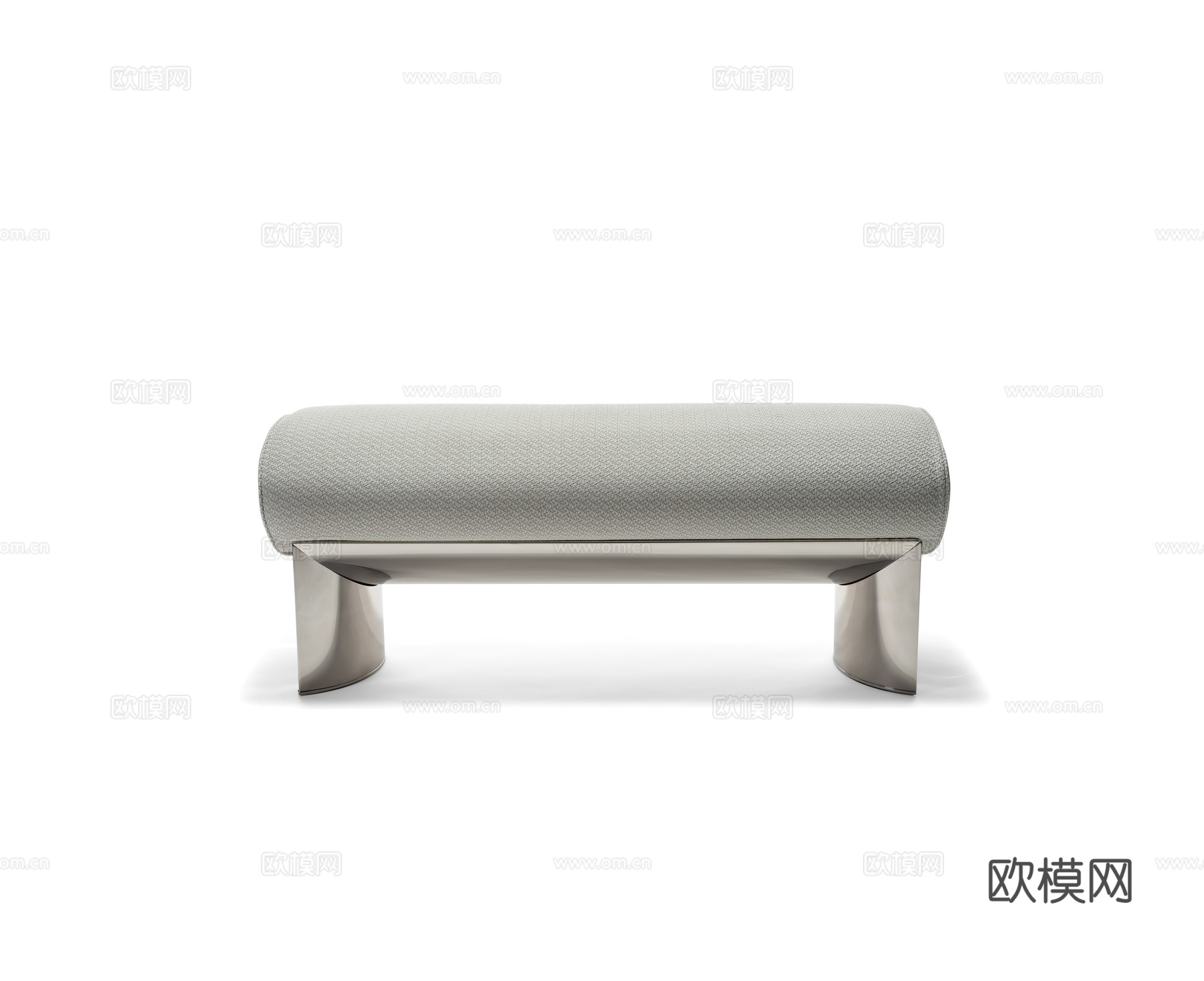 Visionnaire 意式床尾凳3d模型下载（渲染图1）