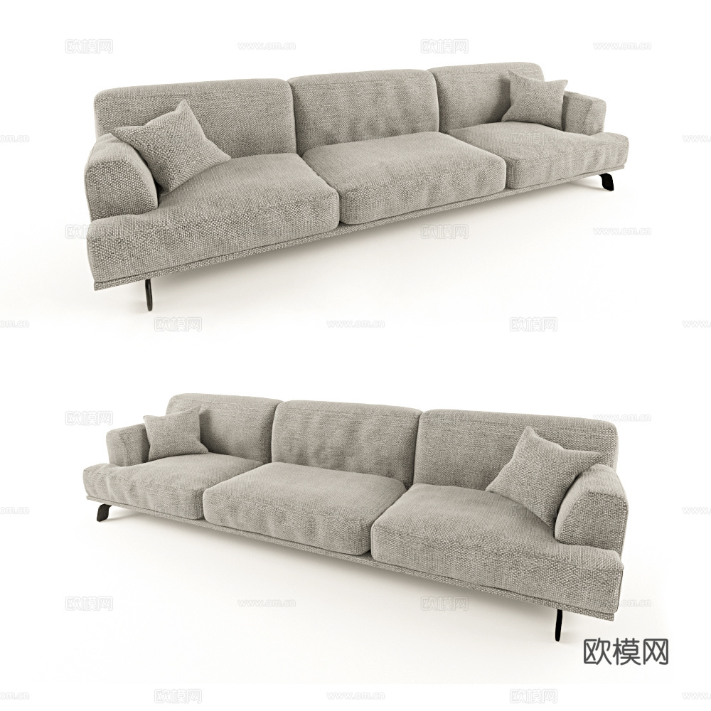 现代沙发模型3d模型