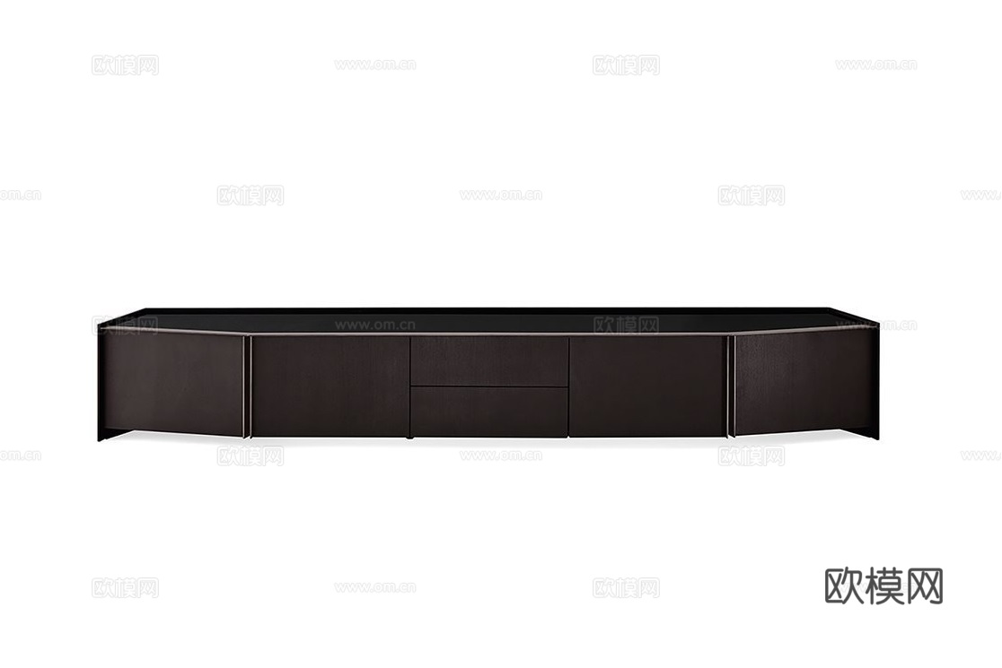 Gallotti&Radice 电视柜3d模型下载（渲染图1）