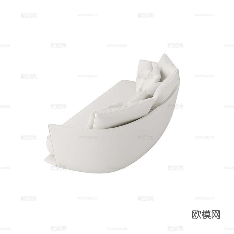 VERSACEA 双人沙发3d模型下载（渲染图2）