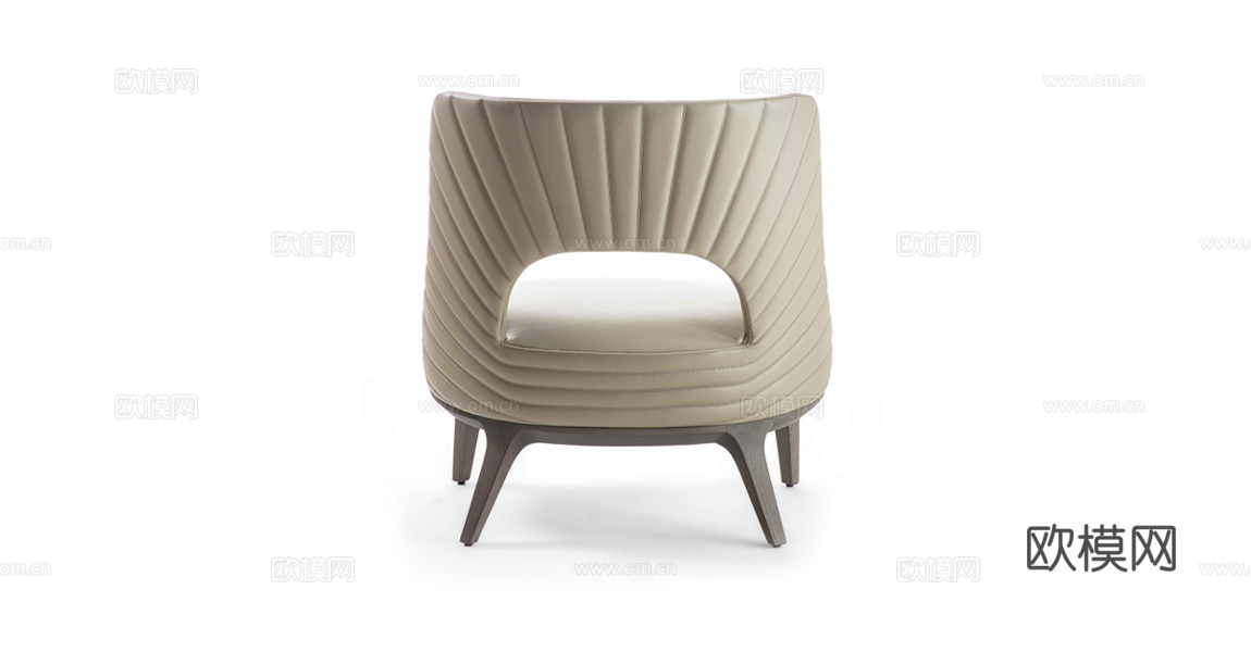 VF 意式休闲椅3d模型下载（渲染图4）