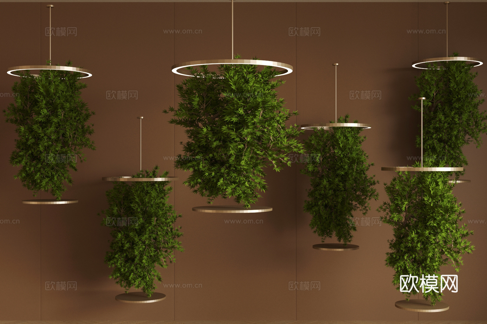 现代花艺 室内景观花艺 假花永生花 盆栽摆件 酒店大堂花艺3d模型
