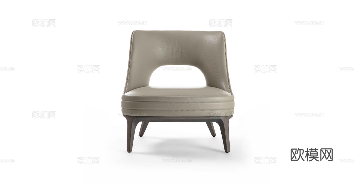 VF 意式休闲椅3d模型下载（渲染图1）