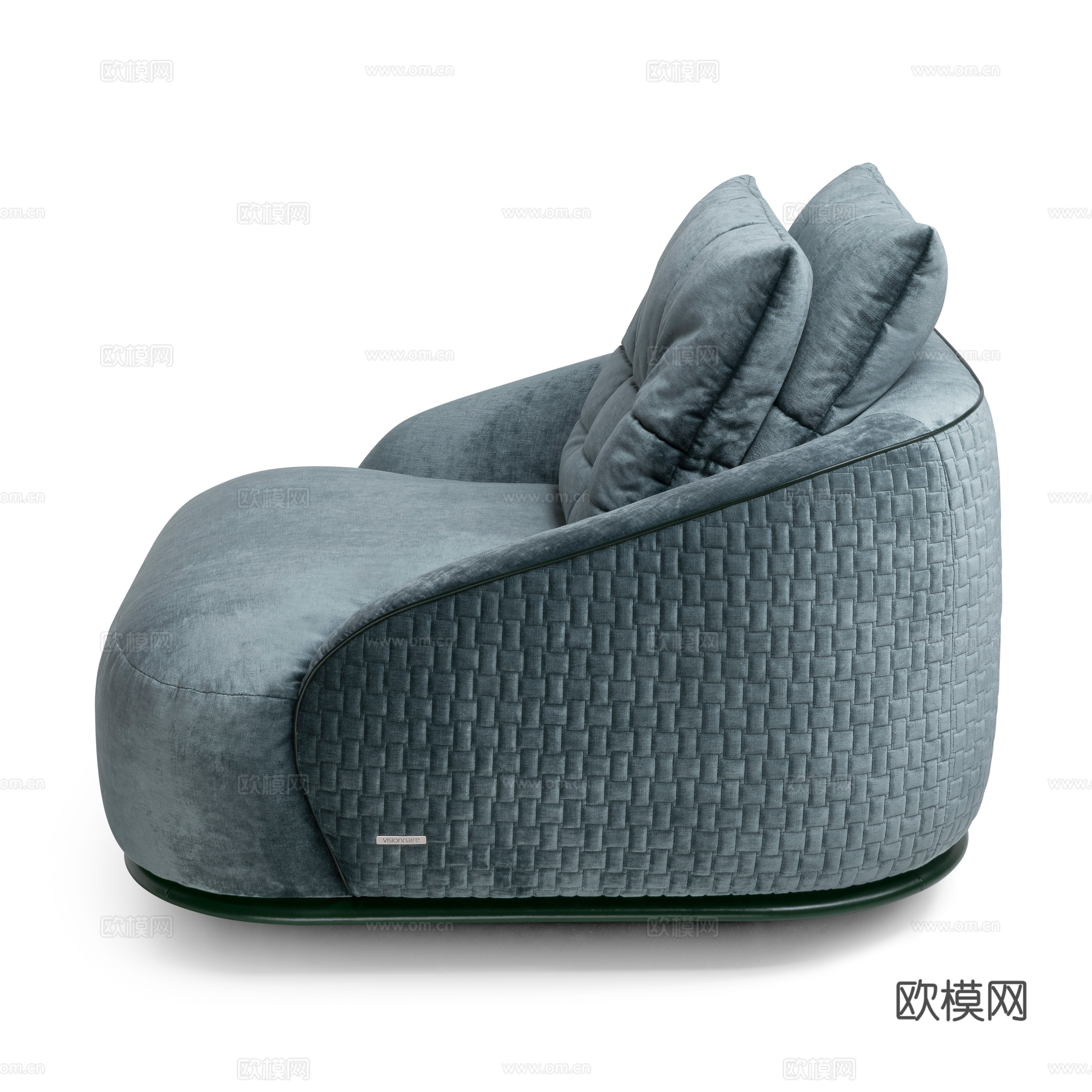 Visionnaire 意式单人沙发3d模型下载（渲染图6）
