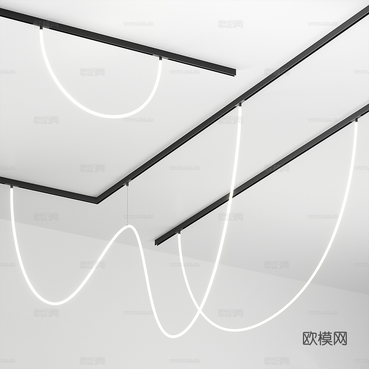 ELECTROST Slim Magnetic 轨道磁性系统3d模型下载