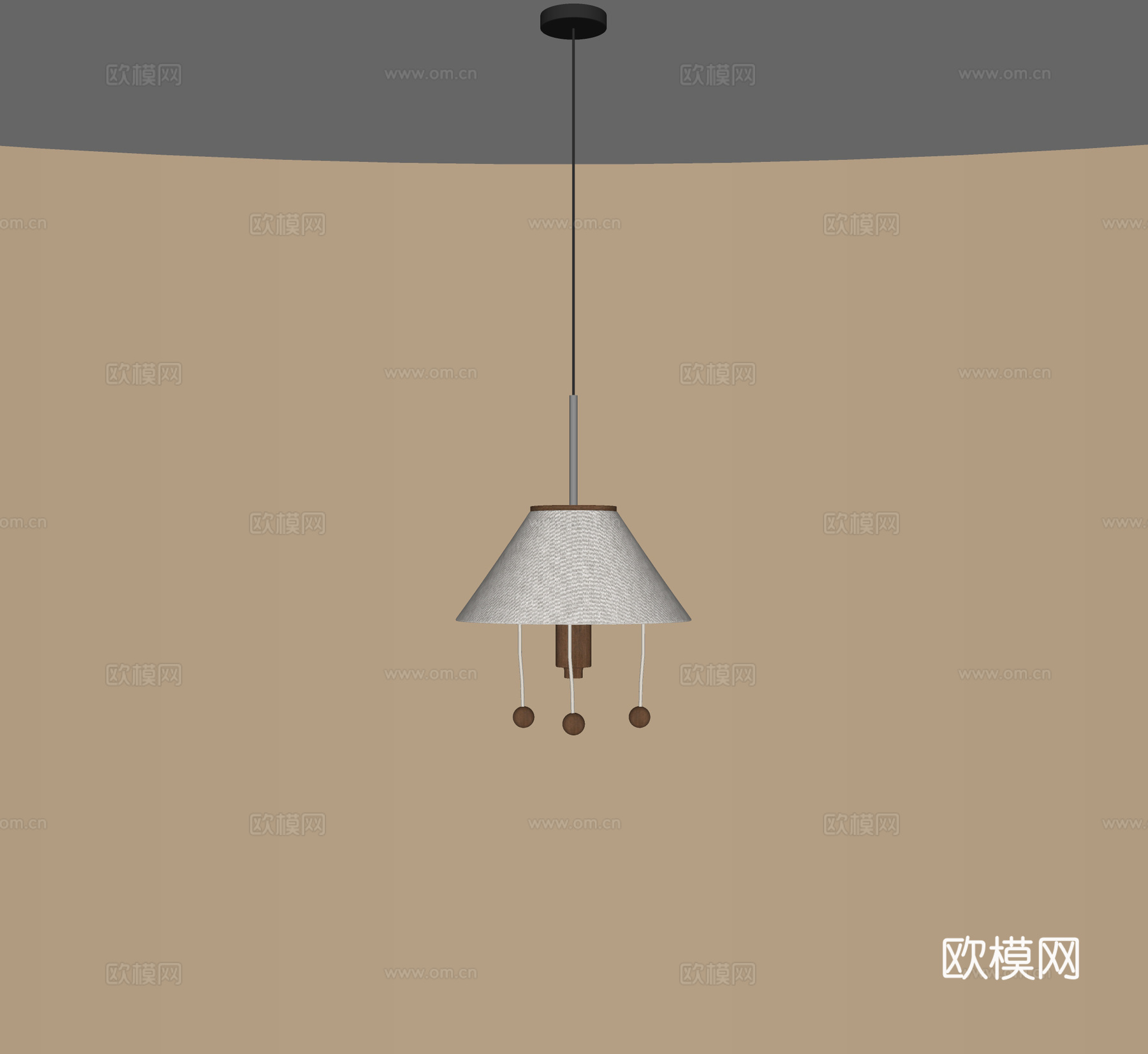 中古风餐厅吊灯 复古吊灯 吧台吊灯 床头吊灯 艺术吊灯su模型