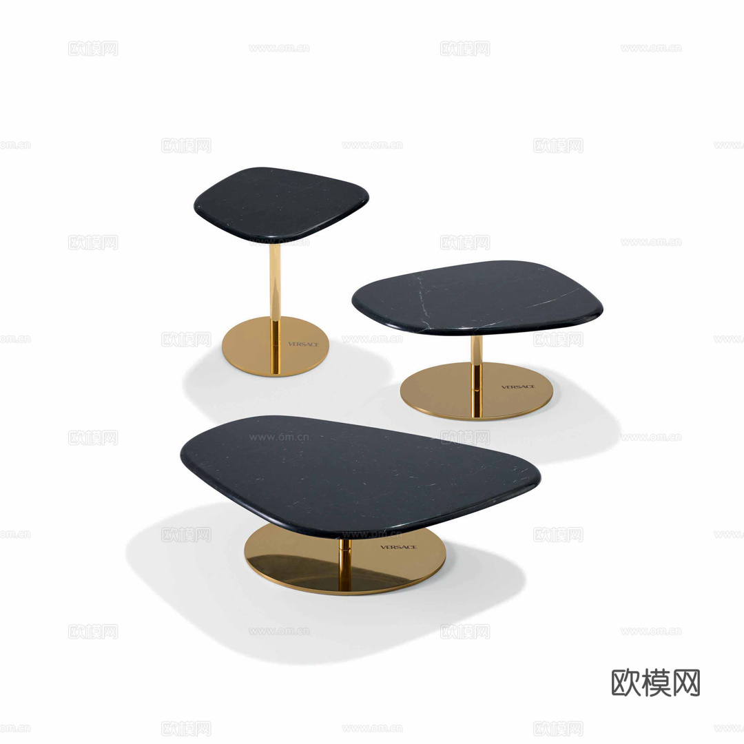 VERSACEA 组合茶几3d模型下载（渲染图2）