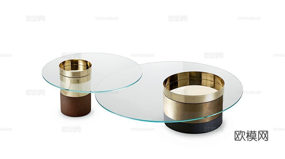 Gallotti&Radice 组合茶几3d模型下载（渲染图2）