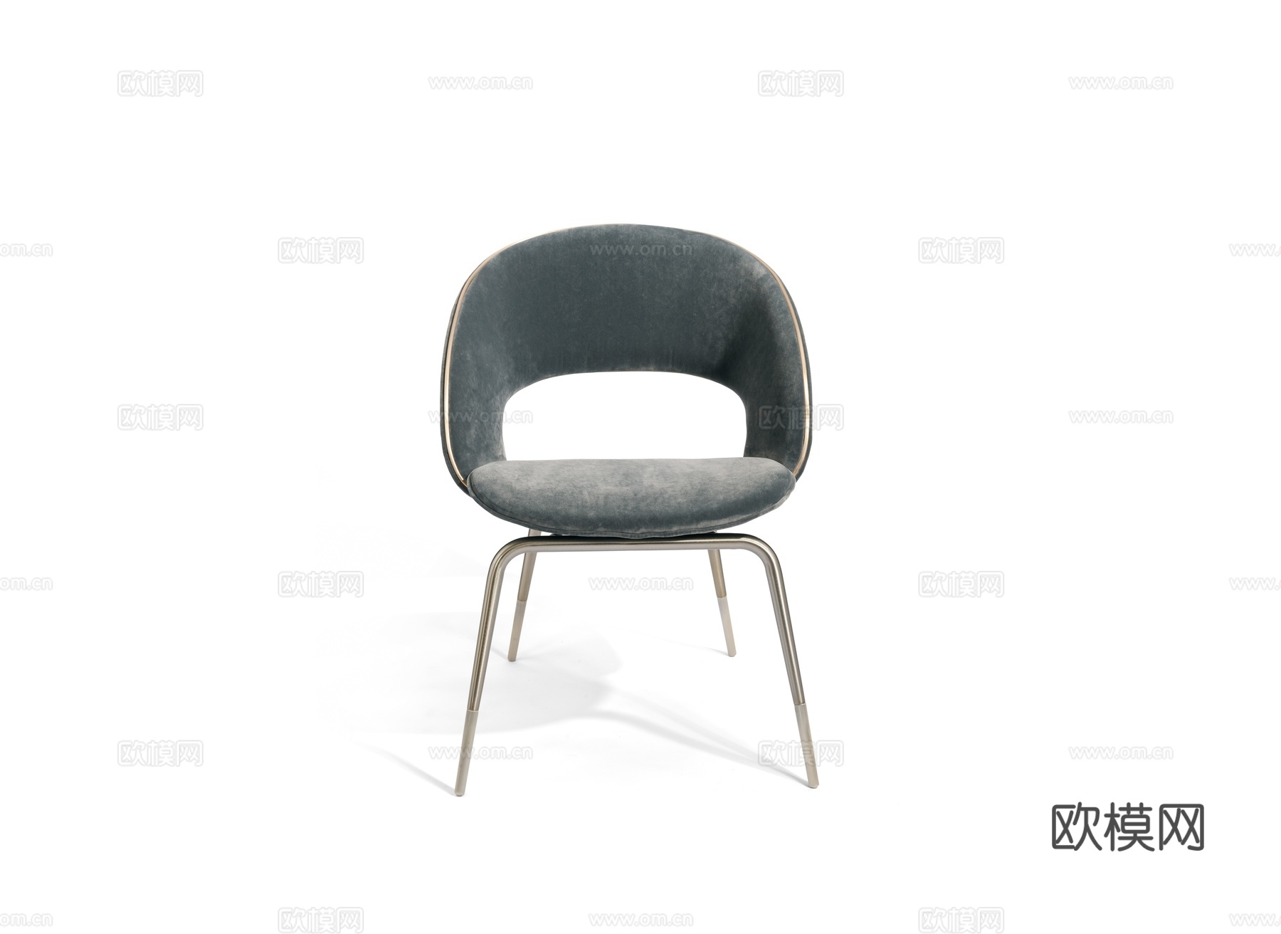 Visionnaire 意式餐椅3d模型下载（渲染图1）