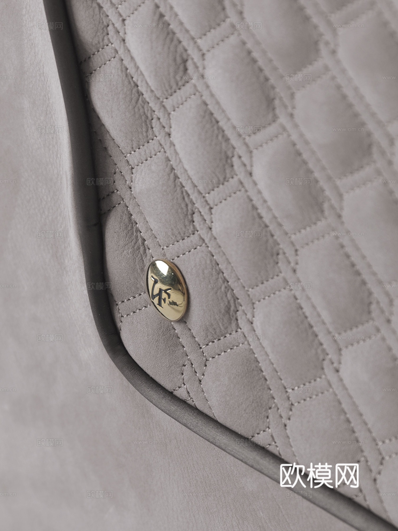 VF 意式四人沙发3d模型下载（渲染图2）