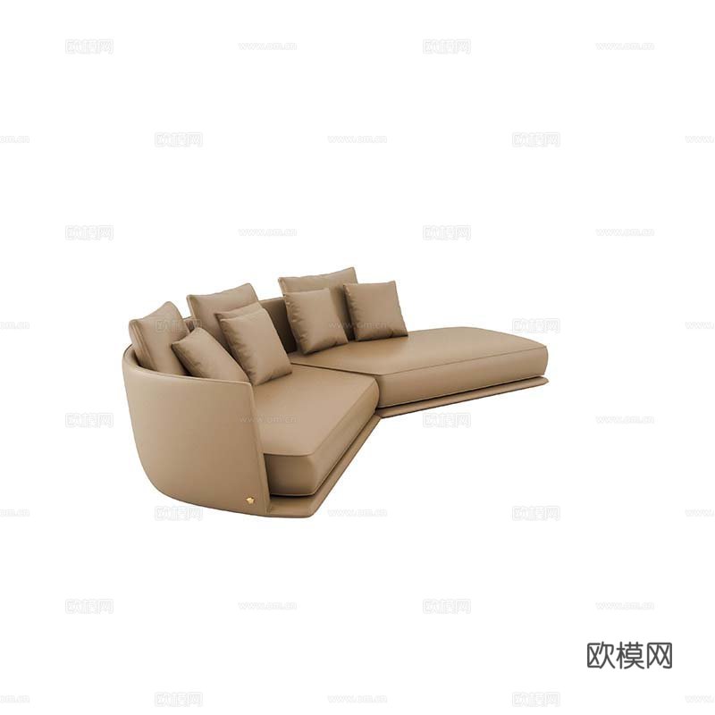 VERSACEA 意式双人沙发3d模型下载