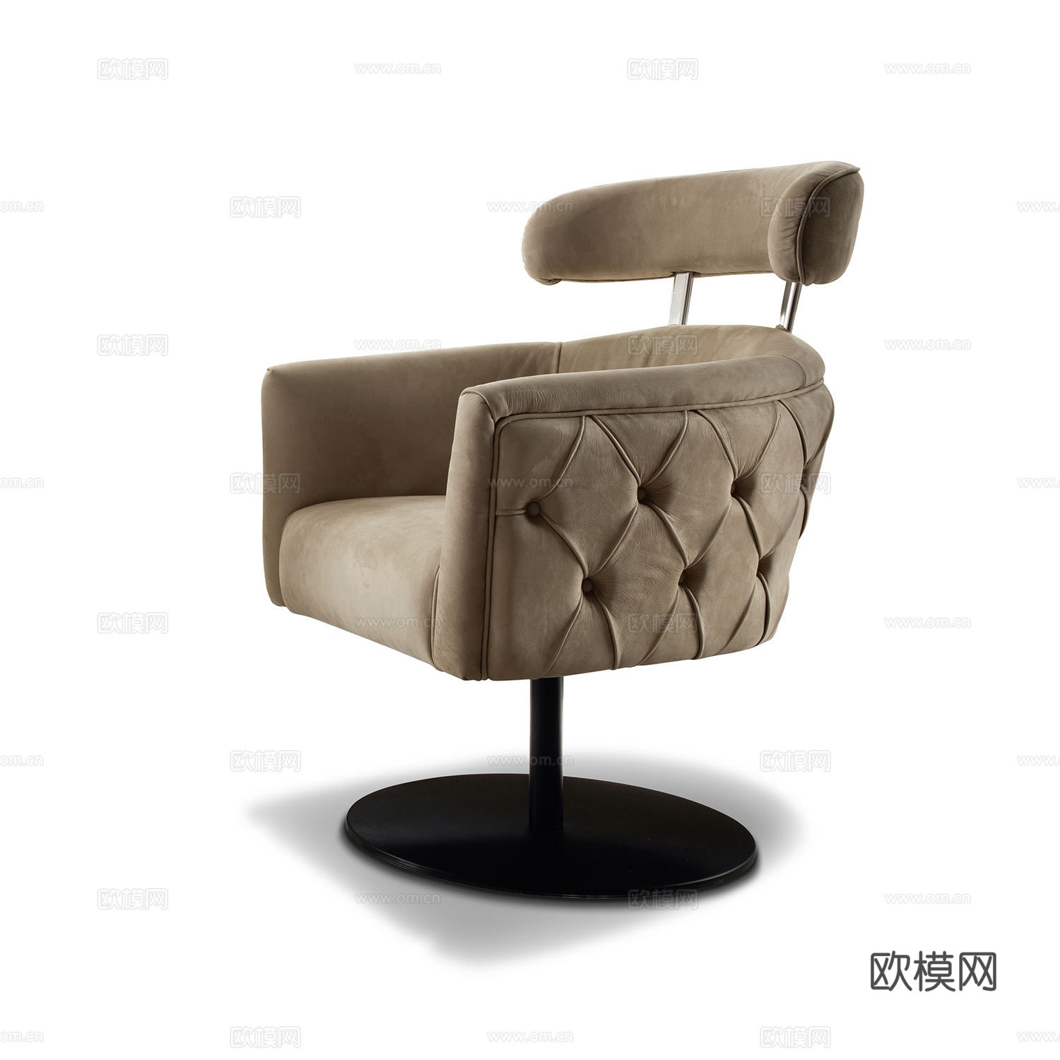 giorgio 意式休闲椅3d模型下载（渲染图2）