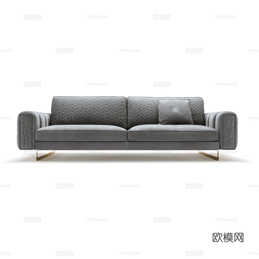 giorgio 意式双人沙发3d模型下载（渲染图3）