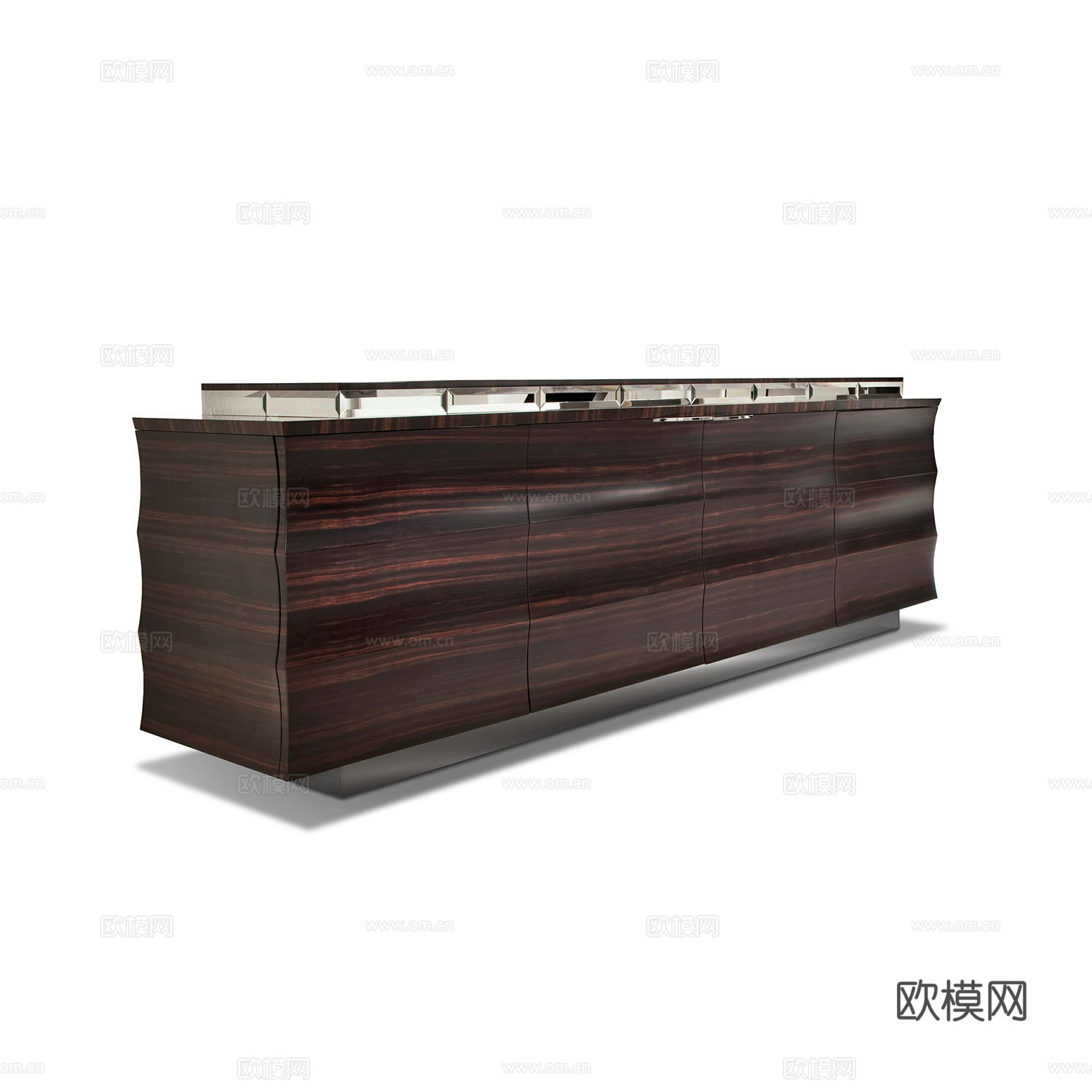 giorgio 意式电视柜3d模型下载（渲染图3）