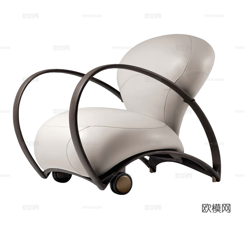 GIORGETTI 意式休闲椅3d模型下载（渲染图3）