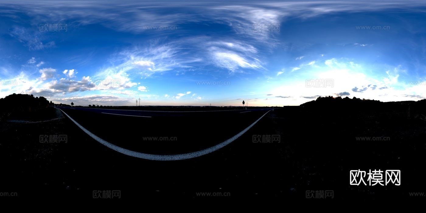 公路日景