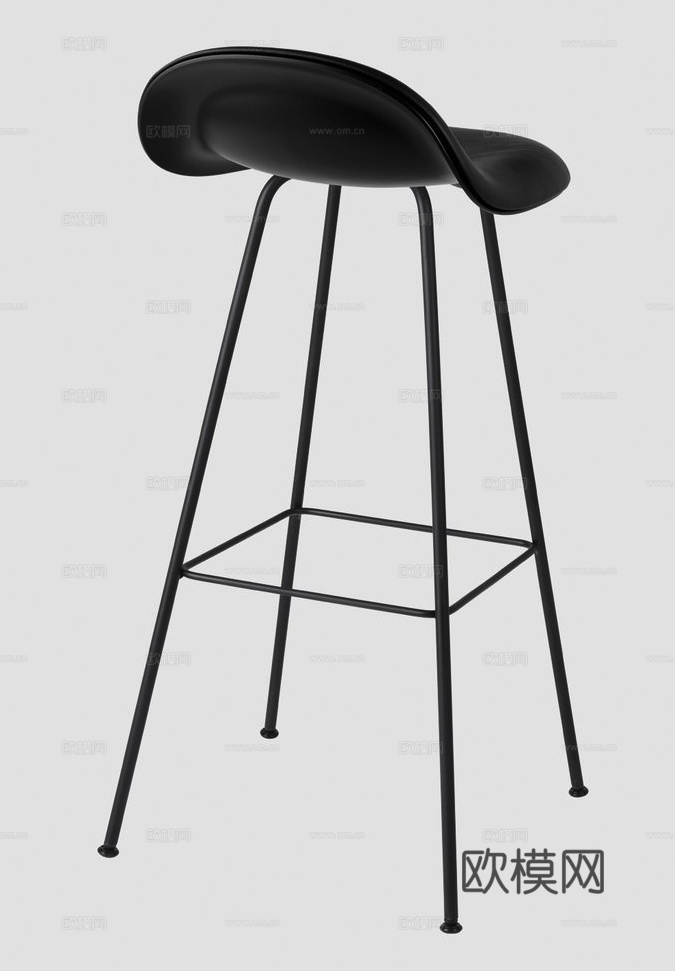 GUBI 吧椅3d模型下载（渲染图4）