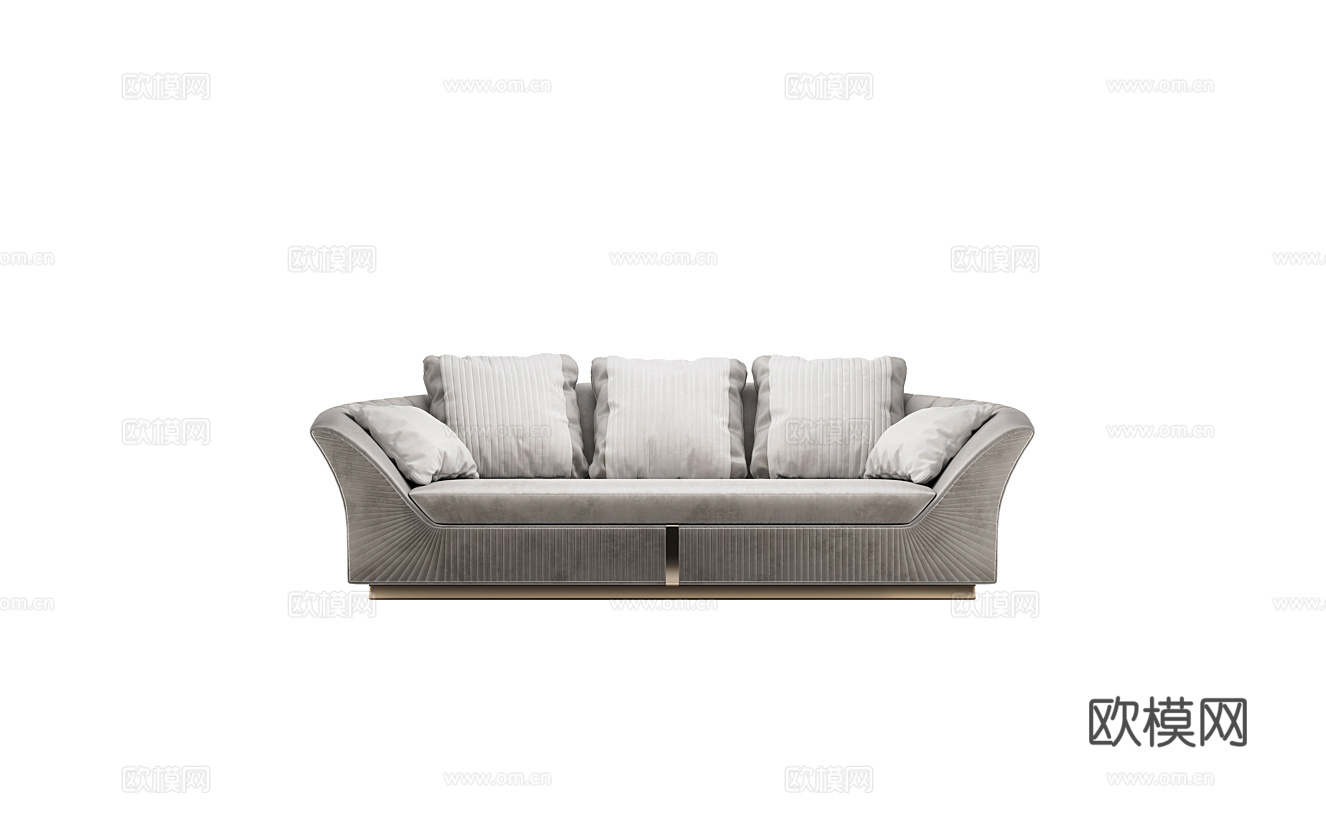 giorgio 意式多人沙发3d模型下载（渲染图1）