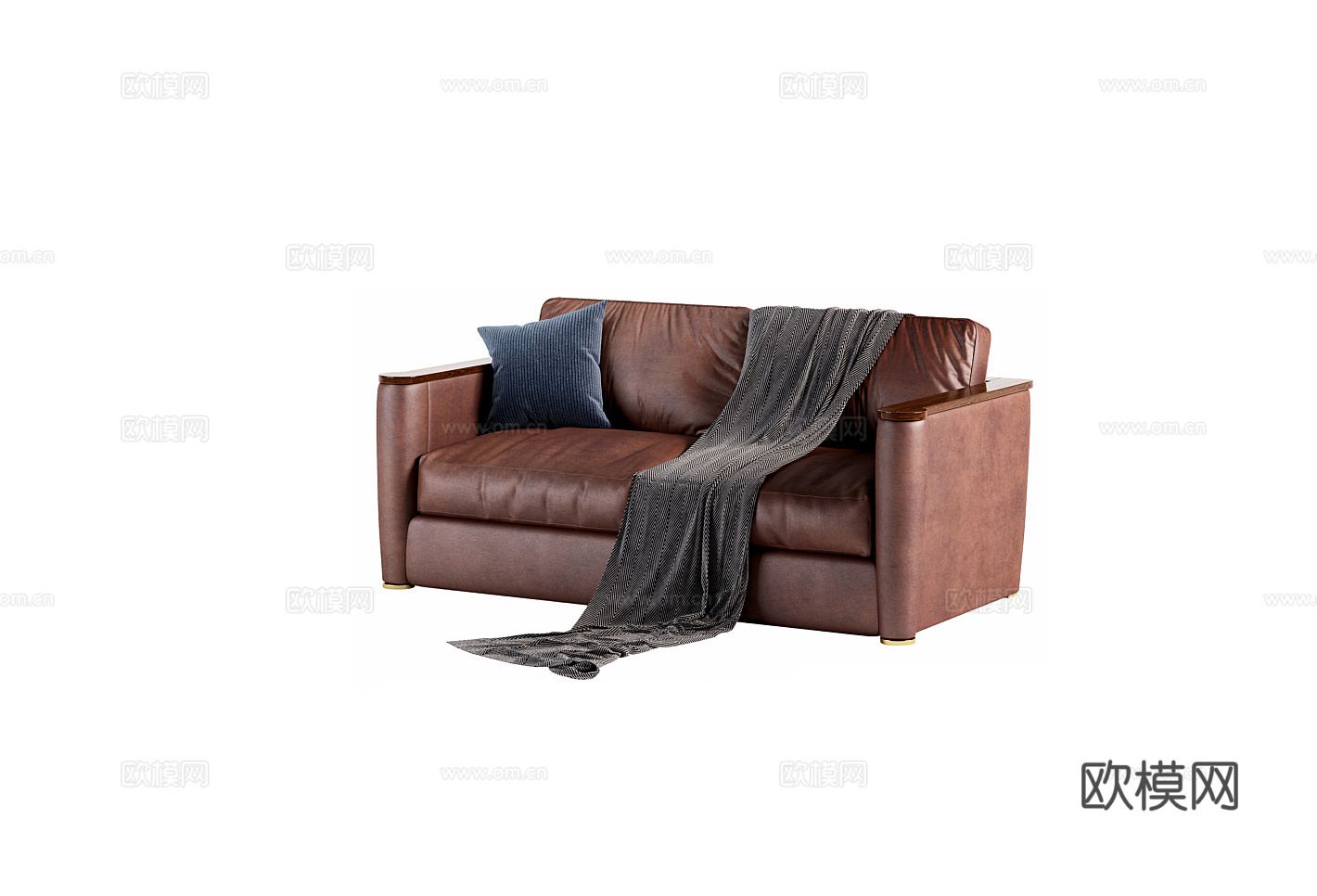 giorgio 意式双人沙发3d模型下载（渲染图2）