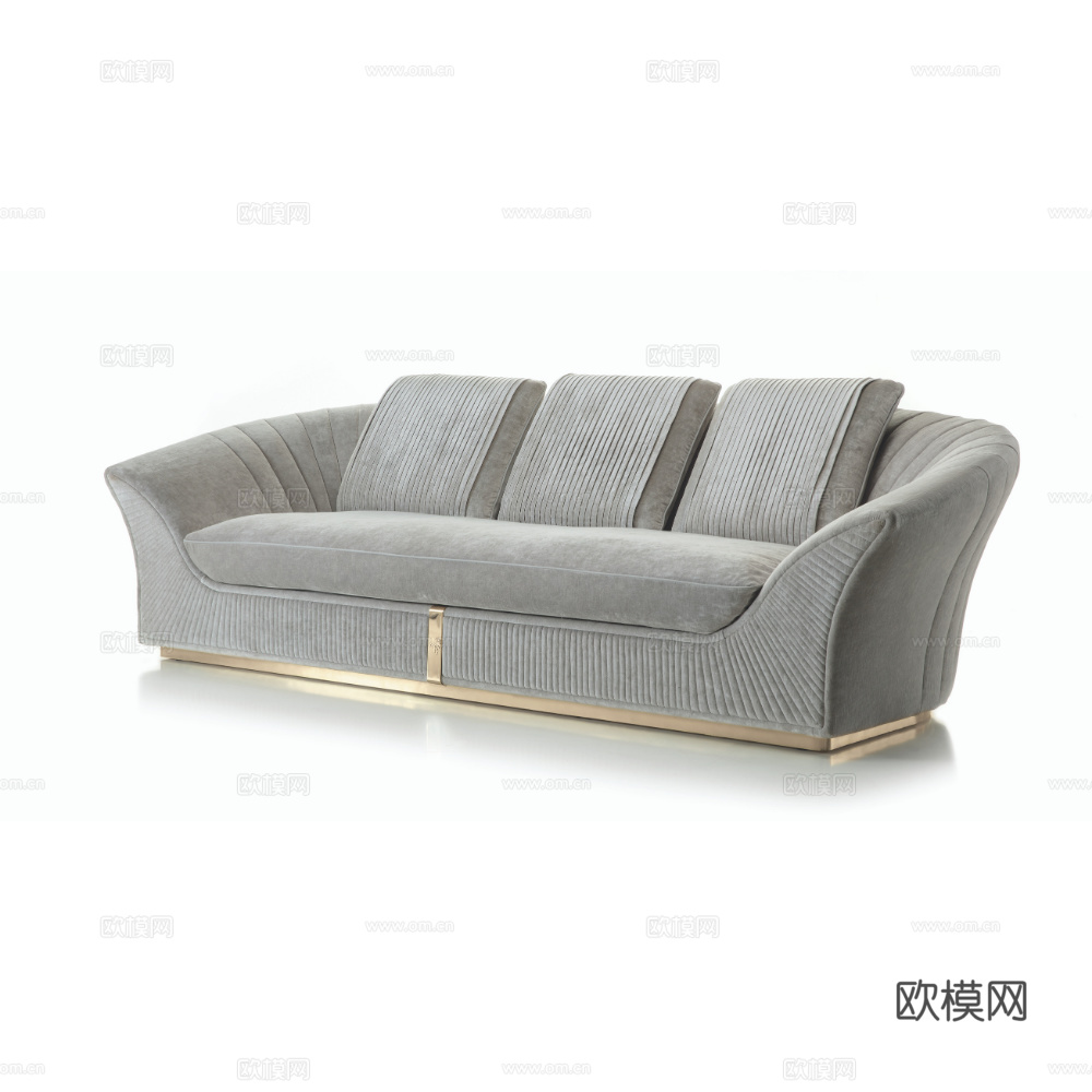 giorgio 意式多人沙发3d模型下载（渲染图2）