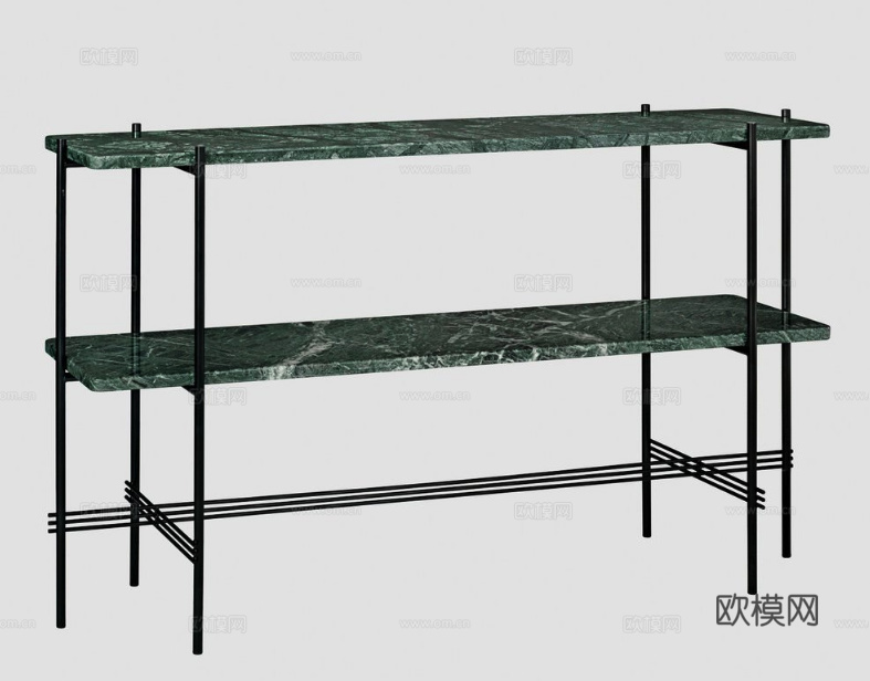 GUBI 置物架 边几3d模型下载（渲染图4）