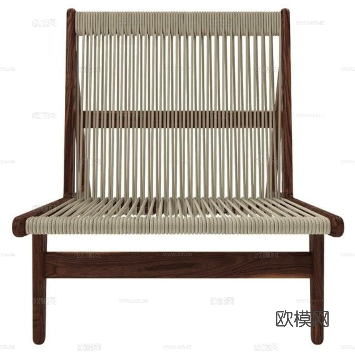 GUBI 休闲椅3d模型下载（渲染图2）