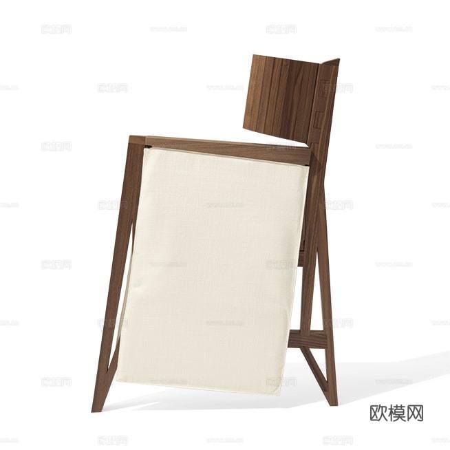 GIORGETTI 原木风餐椅3d模型下载（渲染图5）