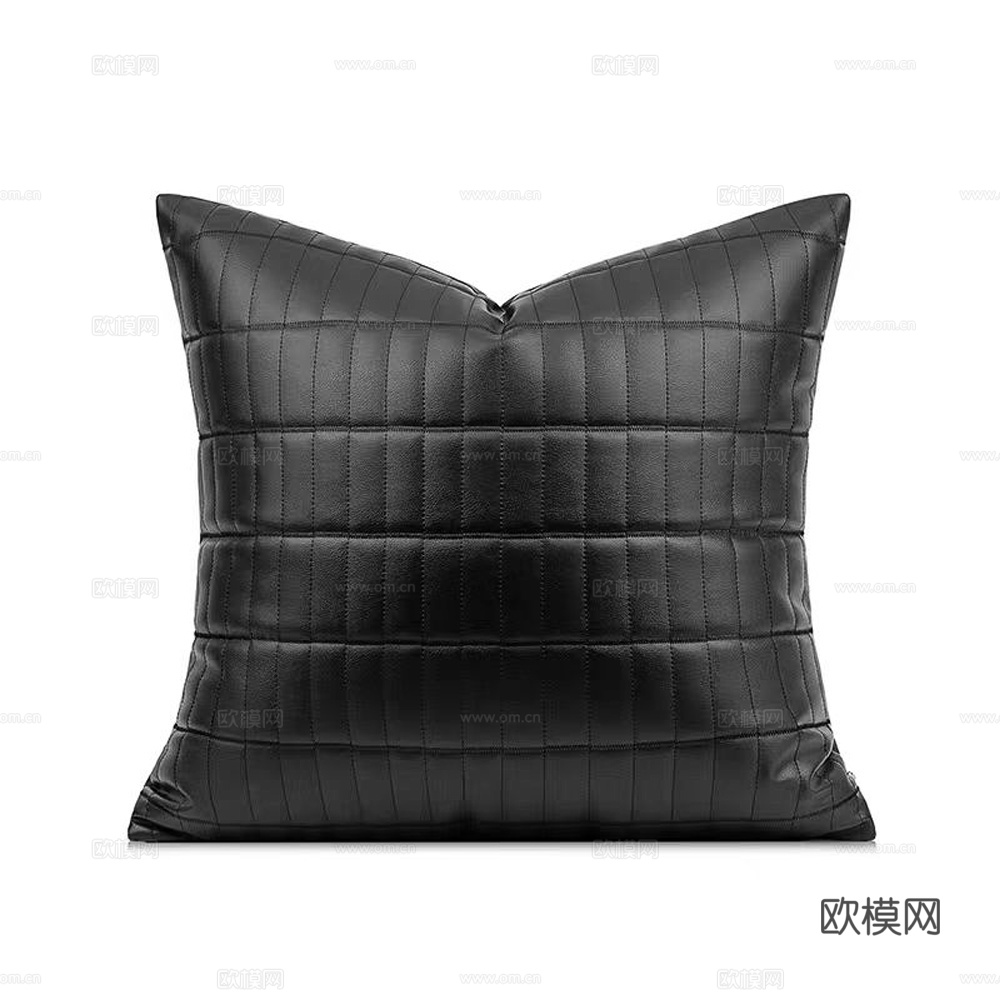 现代抱枕 枕头 皮革抱枕