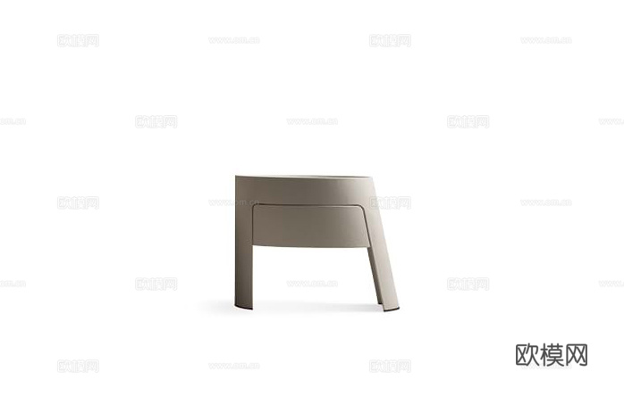 GIORGETTI 意式床头柜3d模型下载（渲染图1）