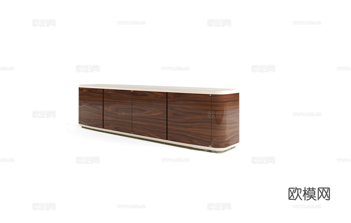GIORGETTI 意式电视柜3d模型下载（渲染图2）