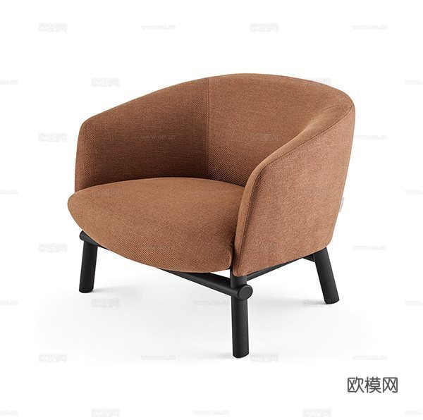 Gallotti&Radice 休闲椅3d模型下载（渲染图3）