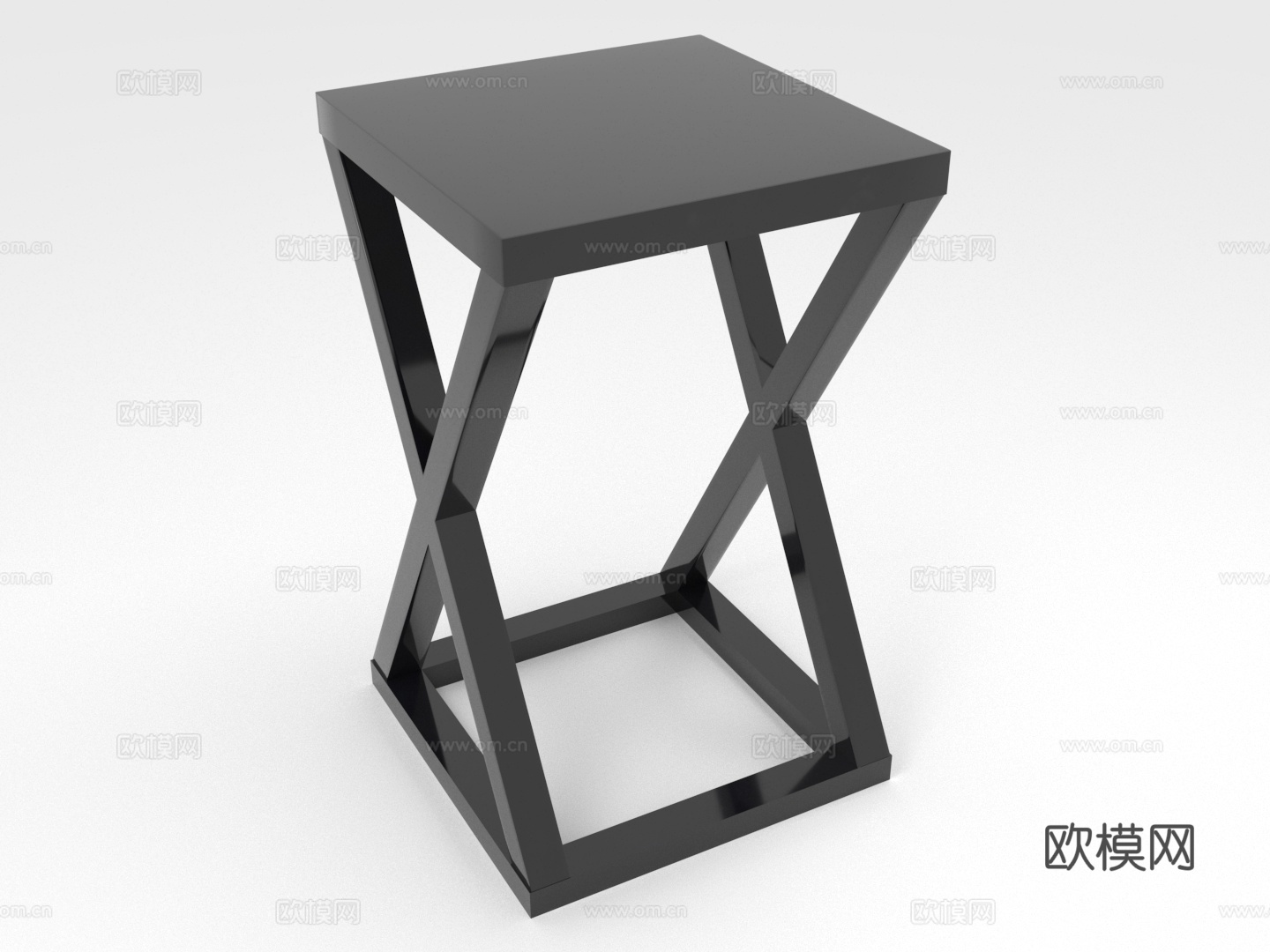 凳子 坐凳 方凳 创意凳3d模型