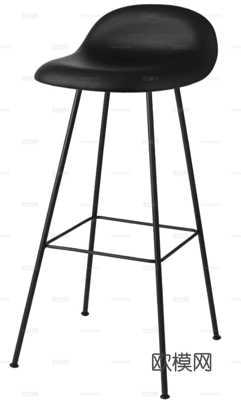 GUBI 吧椅3d模型下载（渲染图5）