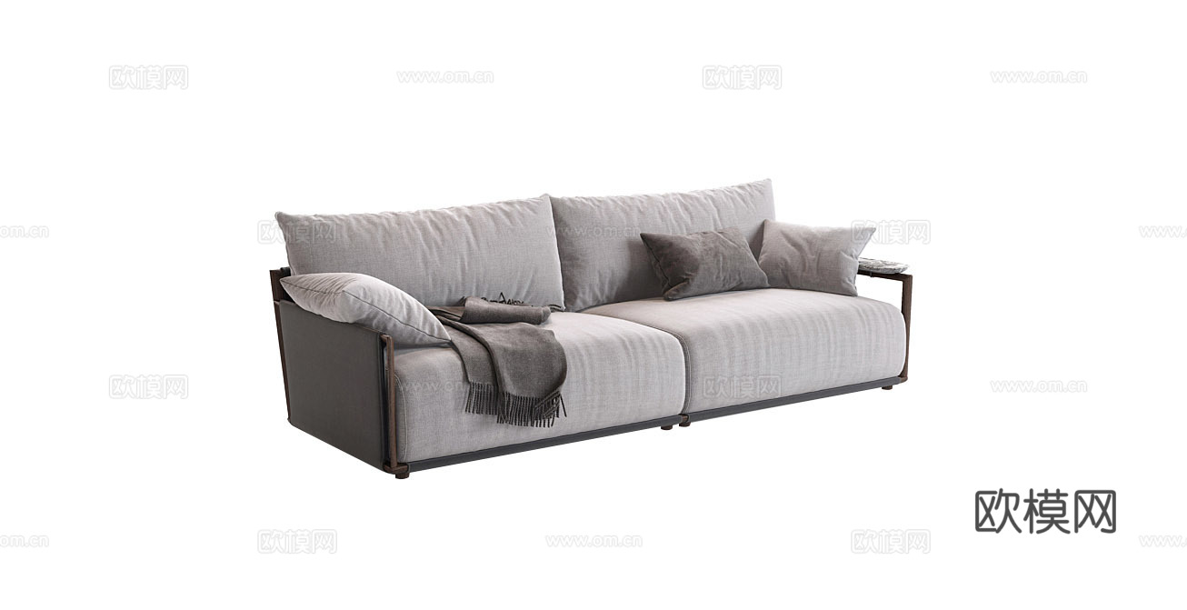 GIORGETTI 意式双人沙发3d模型下载（渲染图3）