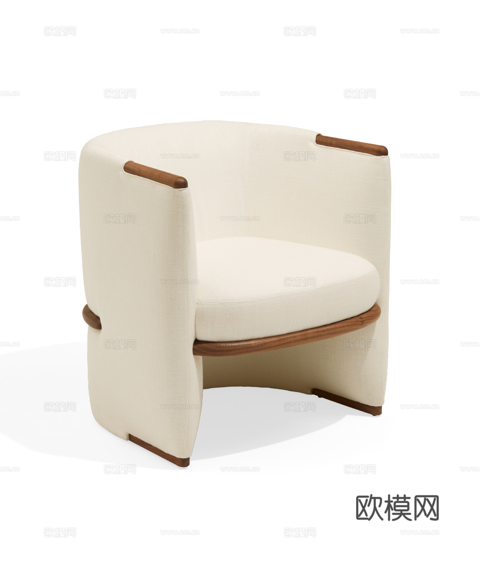 GIORGETTI 意式休闲椅3d模型下载（渲染图2）