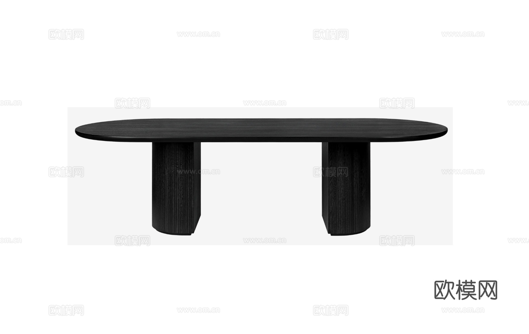 GUBI 餐桌3d模型下载