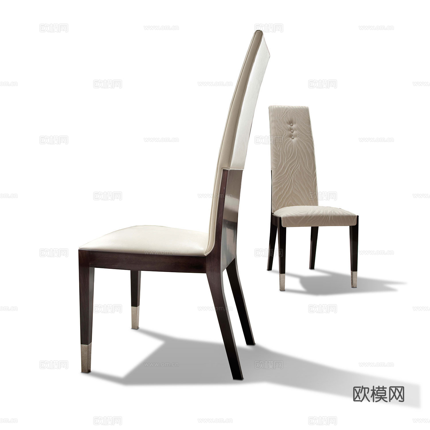 giorgio 意式餐椅3d模型下载（渲染图2）