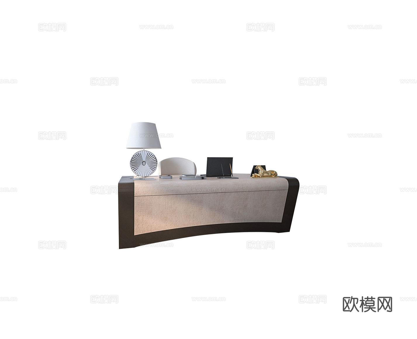 giorgio 意式玄关柜3d模型下载（渲染图2）