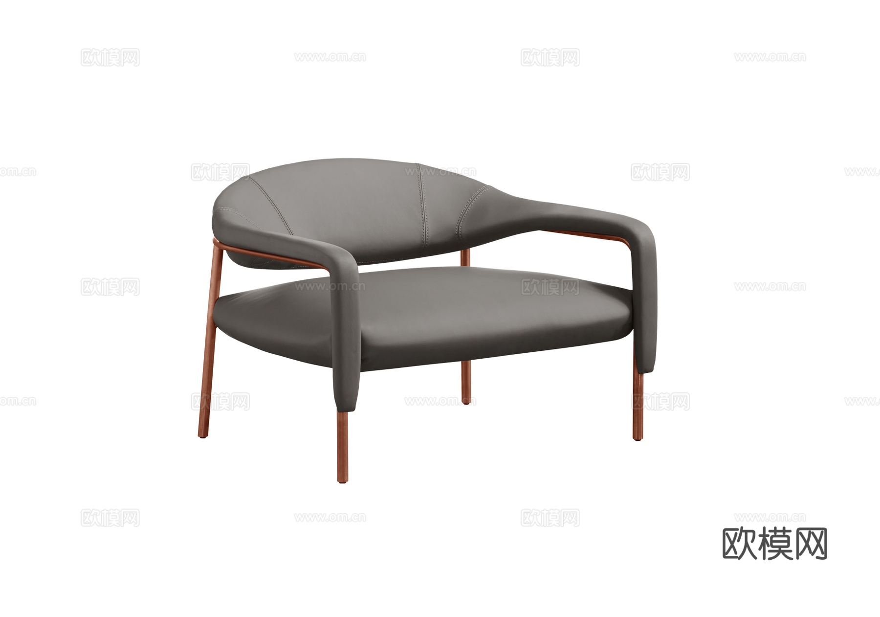 GAMMA 休闲椅3d模型下载（渲染图1）