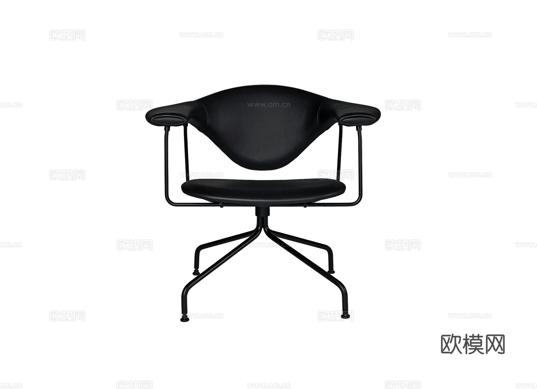 GUBI 休闲椅3d模型下载（渲染图1）