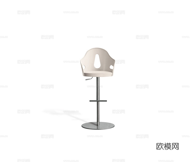GIORGETTI 意式吧椅 吧凳3d模型下载（渲染图1）