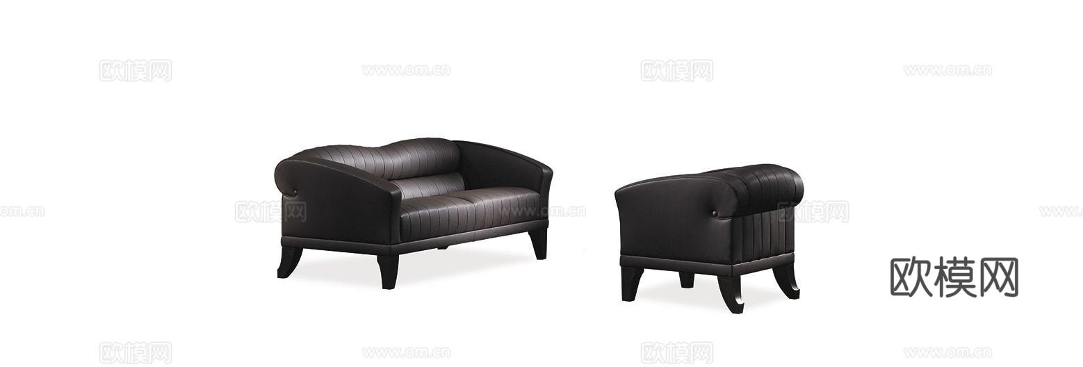 GIORGETTI 意式单人沙发3d模型下载（渲染图3）